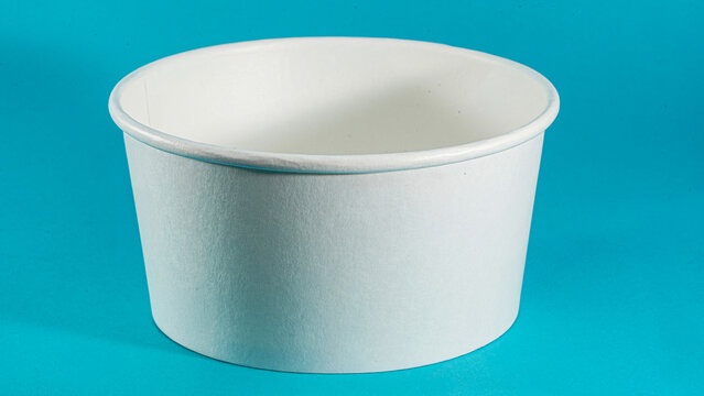 simple, white, paper, cup, alone, vivid, blue, blank, plastic, container, disposable, empty, object, package, product, template, box, dessert, cardboard, drink, mockup, closeup, bucket, retail, presen