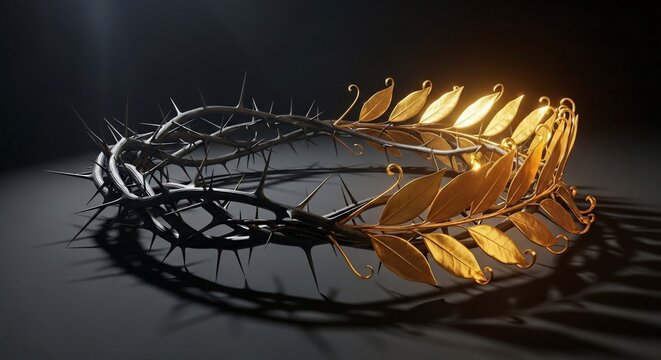 Crowns of thorns and gold