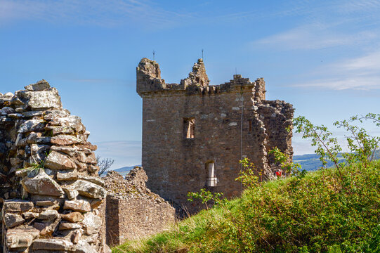 Ruines du ch&acirc;teau d'Urquhart, Loch Ness, &Eacute;cosse