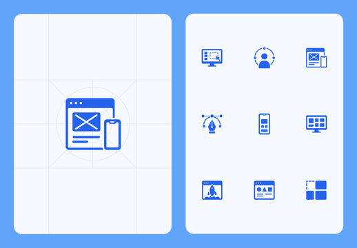UIUX Design Icon Set