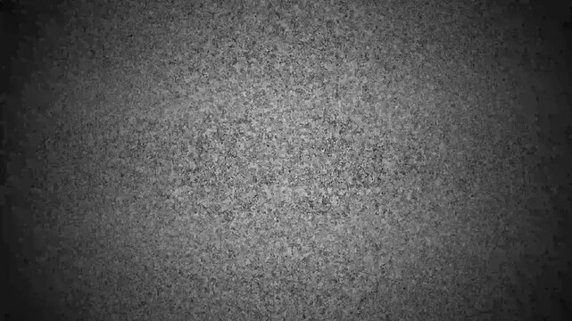 Old Retro TV - Static tv black and white noise caused by bad signal reception 4k. TV snow or noise background. Detuned analog televisor. Bad Tv Signal - Static tv noise, black and white
