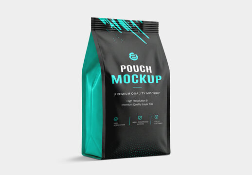 Pouch Packet Mockup