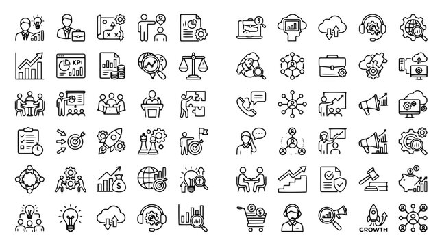 Comprehensive Mobile App Development UI UX Design and Touchscreen Gestures Line Icon Set Vector Featuring Core Interface Navigation Device Interactions Programming and Wireframing Outline Icons On Whi