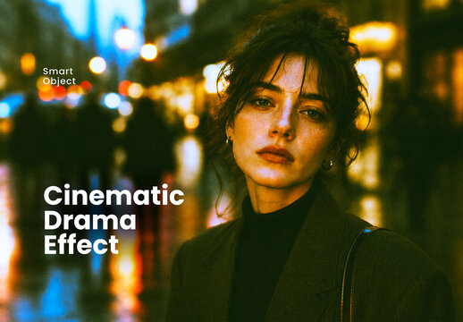 Cinematic Drama Photo Effect