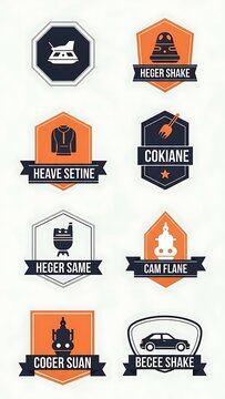 Colorful vector icons set of drug and substance abuse.