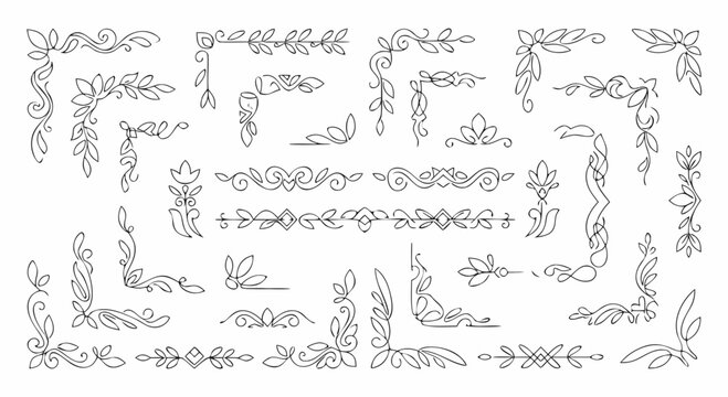 scandinavian rosemaling folk art border