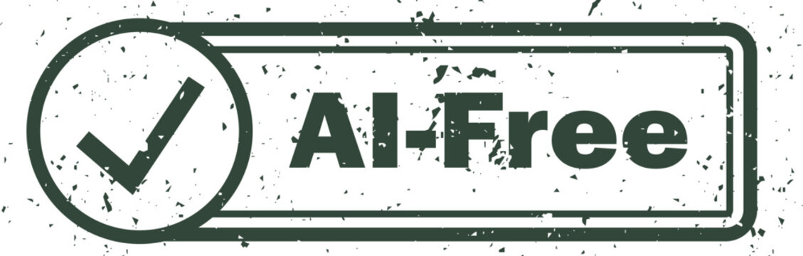 AI Free Vintage Approval Stamp with Transparent Distressed Texture Vector