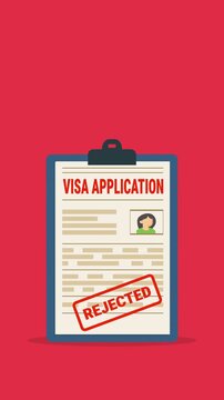 Visa application form . Application visa . Document for travel. Travel approval. Immigration visa