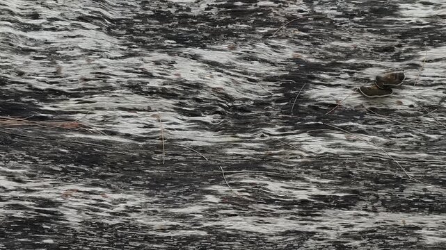 Textured dark grained wood background