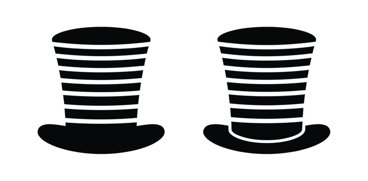 Black and white striped socks Vector