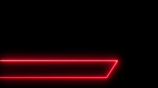 Lower third animation with black screen. Breaking News - Lower third live breaking news screen and seamless looping ticker with blank text boxes.4k animation motion graphics video.