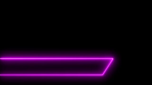 Lower third animation with black screen. Breaking News - Lower third live breaking news screen and seamless looping ticker with blank text boxes.4k animation motion graphics video.