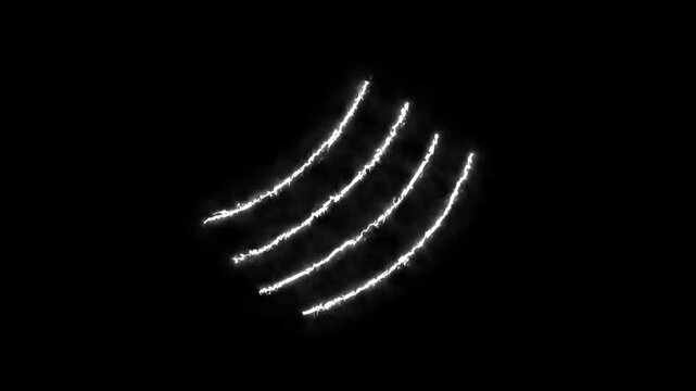claw effect animated animal scratch effect flaming scratch light effect 4k neon fire scratch looping ,fire slash effect on black background.