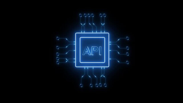 Apl hacker holding a glowing red chip symbolizing artificial intelligence in cybercrime, darkweb, and digital technology threat for cybersecurity and malware protection on black background.