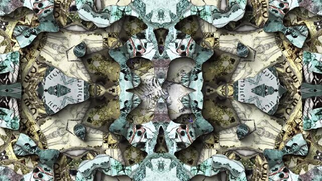 A junk journal ephemera style paper background.
