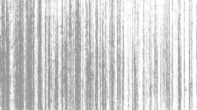 Abstract vertical gray and white distressed textured stripes pattern background