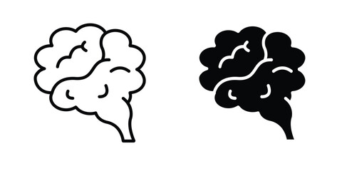 Brain icon. Graphic elements vector design. © Annimo