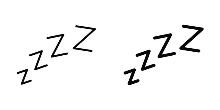 Snooze icon. Graphic elements vector design.