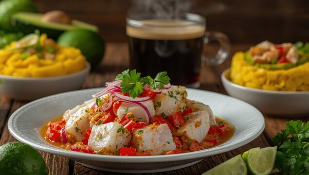 Ceviche de pescado from Peru