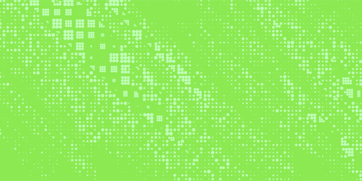 Contemporary green comic-style wallpaper with classic dot patterns and vibrant pop art composition for advertising, packaging, and editorial layouts.