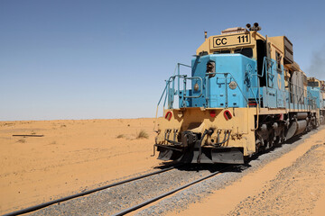 The iron train in Mauritania © Stefano