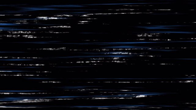 Futuristic Digital Glitch Data Flow Background Loop. 4K animation