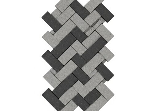 Modern gray herringbone pattern seamless texture