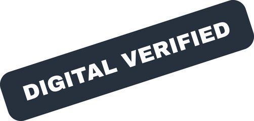 Obraz premium Delivered stamp badge with white text on black background