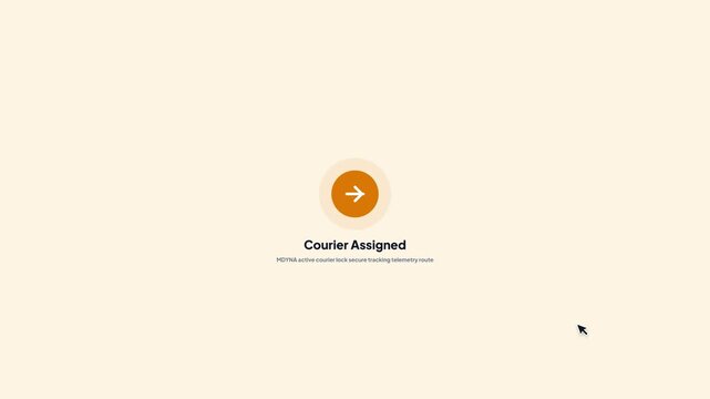 Food Delivery Application Interface and Checkout Process to Successful Courier Assigned Tracking