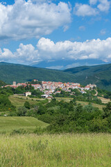 Fototapeta premium Veduta di Borrello - Chieti - Abruzzi - Italia