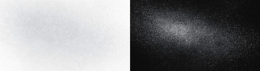 Abstract cosmic dust cloud on white and black background, realistic textured space nebula mist elongated overlay © Maxim