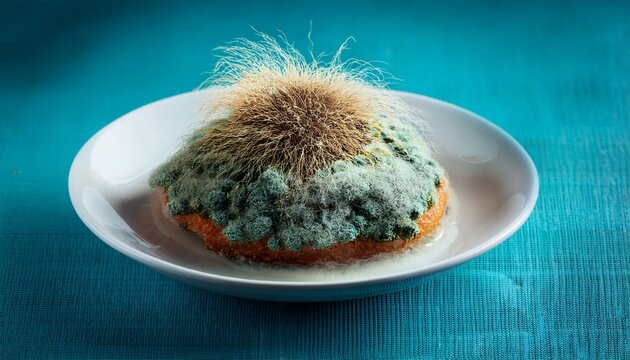 moldy hairy food