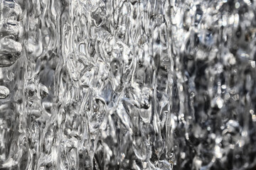 Obraz premium ice texture, abstract background, winter cold seasonal backdrop