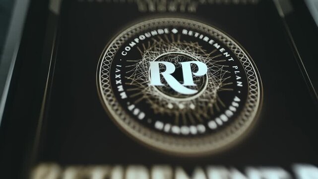 Circular logo labeled Compound Retirement Plan