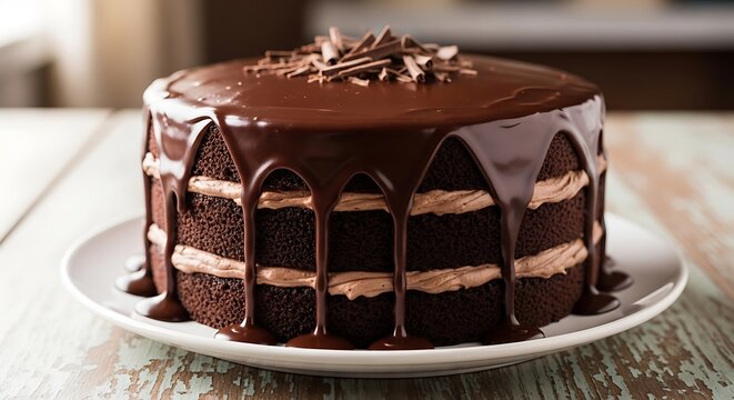 Chocolate Layer Cake.