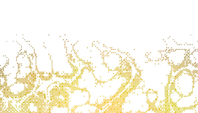 Abstract golden pixel texture, perfectly structured for design keyword accuracy.