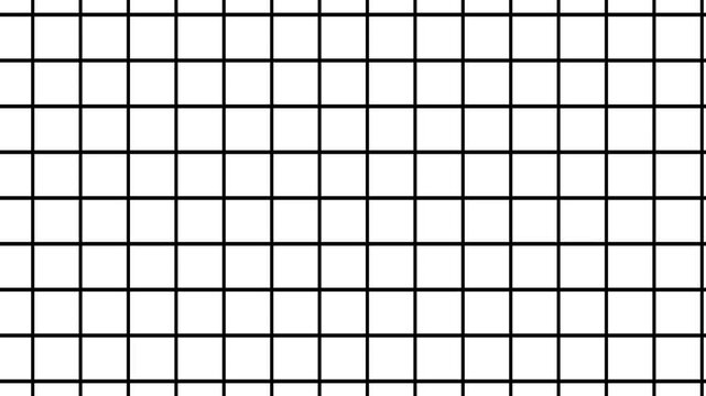 Animated gradient white background with grid moving wards. Horizontal Grid background video , dark color grid - 4k black background icon animation