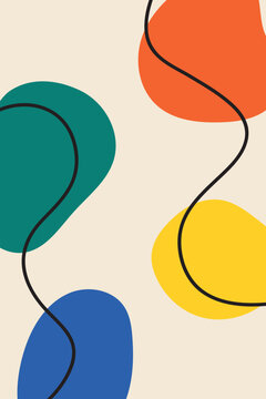 Colorful textured abstract backgrounds with varied cheerful patterns. Background suitable for posters, cards, covers, branding and banners. Vector illustration