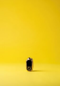 A vibrant and minimalist solid yellow background featuring ample negative space for creative copy, design elements, or product placement, bold, sunny, yellow