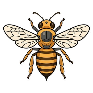 bee vector illustration