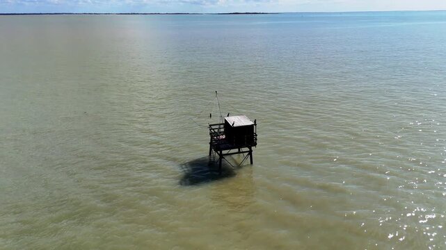Fouras drone footage, France