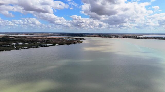 Fouras drone footage, France