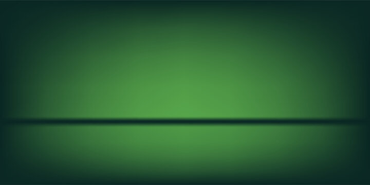 Empty Green Studio well use as background,website template,frame,business report.