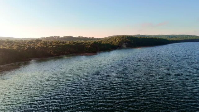Hourtin Lake, Drone Footage, France