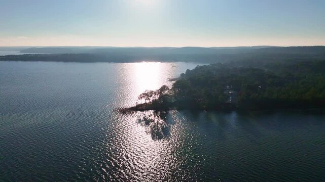 Hourtin Lake, Drone Footage, France
