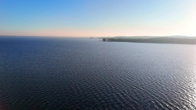 Hourtin Lake, Drone Footage, France