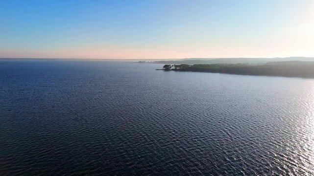 Hourtin Lake, Drone Footage, France