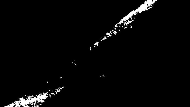 Rough Grunge Brush Stroke Luma Matte Transition Mask Template