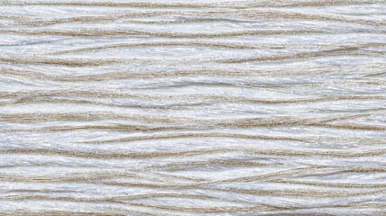Fototapeta premium Abstract texture background of light grey wavy wooden planks with background