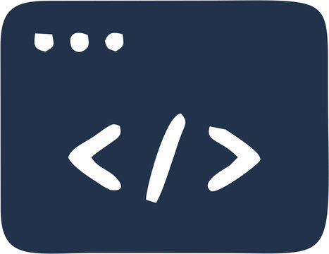 Programming Coding Development Flat Vector Icon
